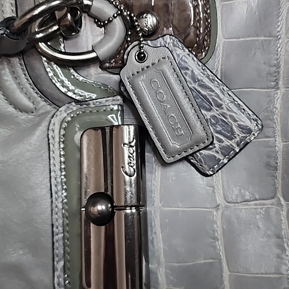 Coach 2011 Kristin Spectator Leather Flap Satchel Like NEW - Picture 7 of 7